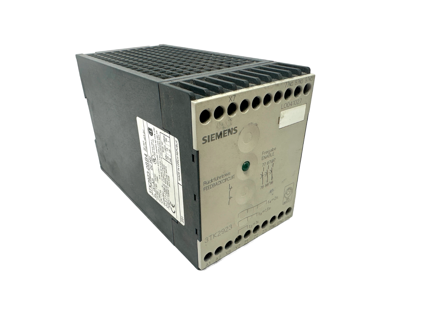 used Siemens 3TK2923-0BB4 Delay Module