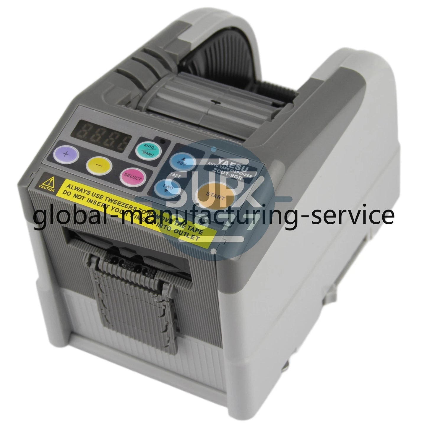 ZCUT-9GR Auto Tape Dispenser Cutter for Aluminum Foil & High Temperature Tapes #