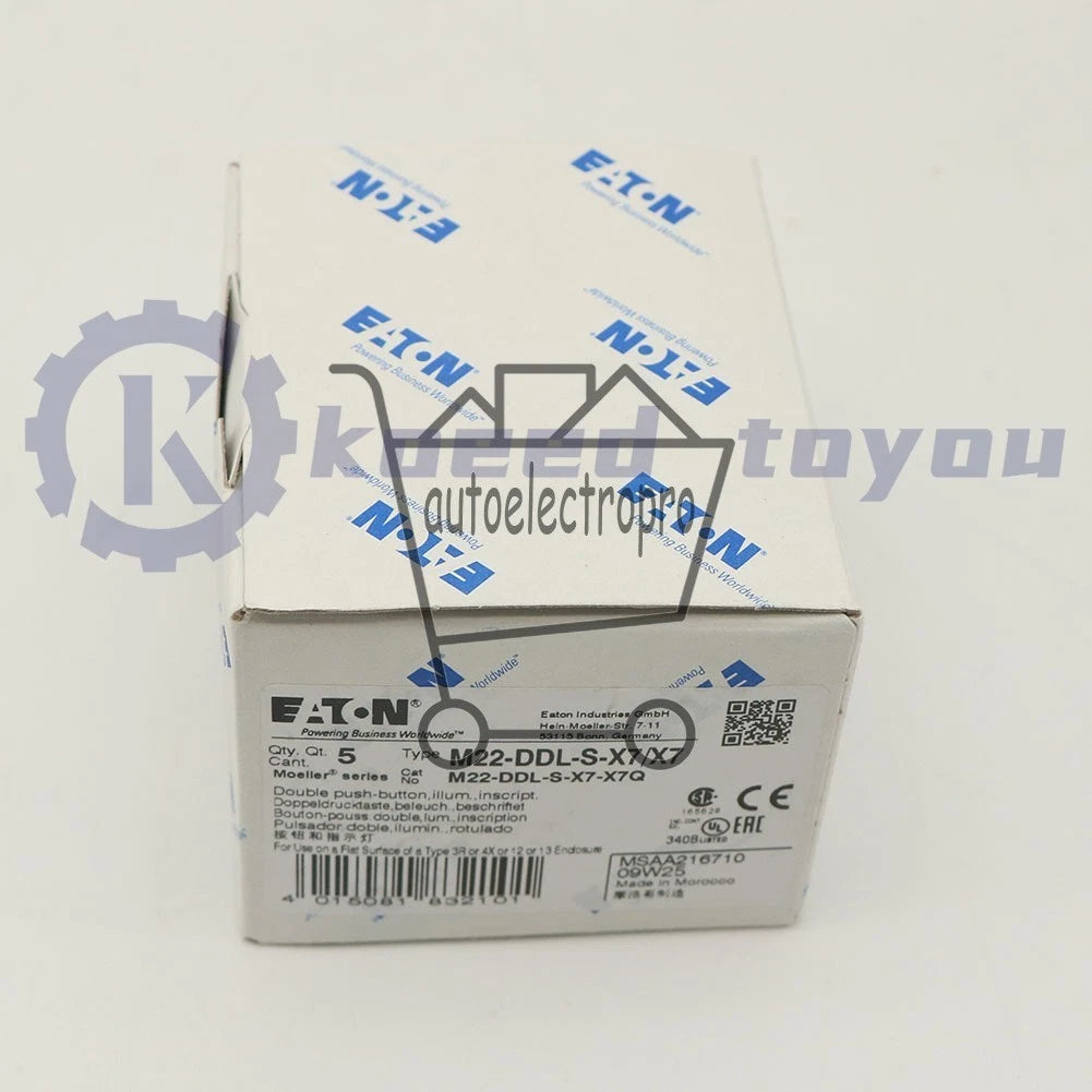5PCS/BOX EATON button head M22-DDL-S-X7/X7