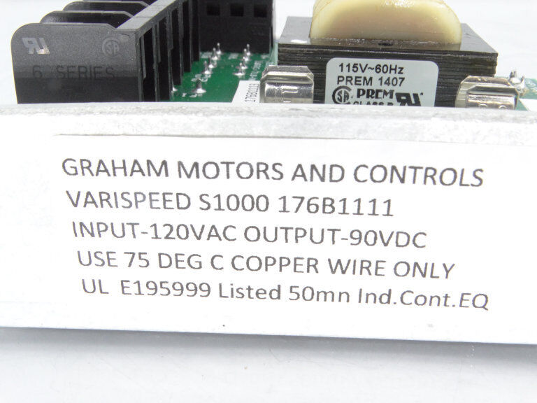 Graham Motors S1000 Circuit Board - GRAHAM MOTORS