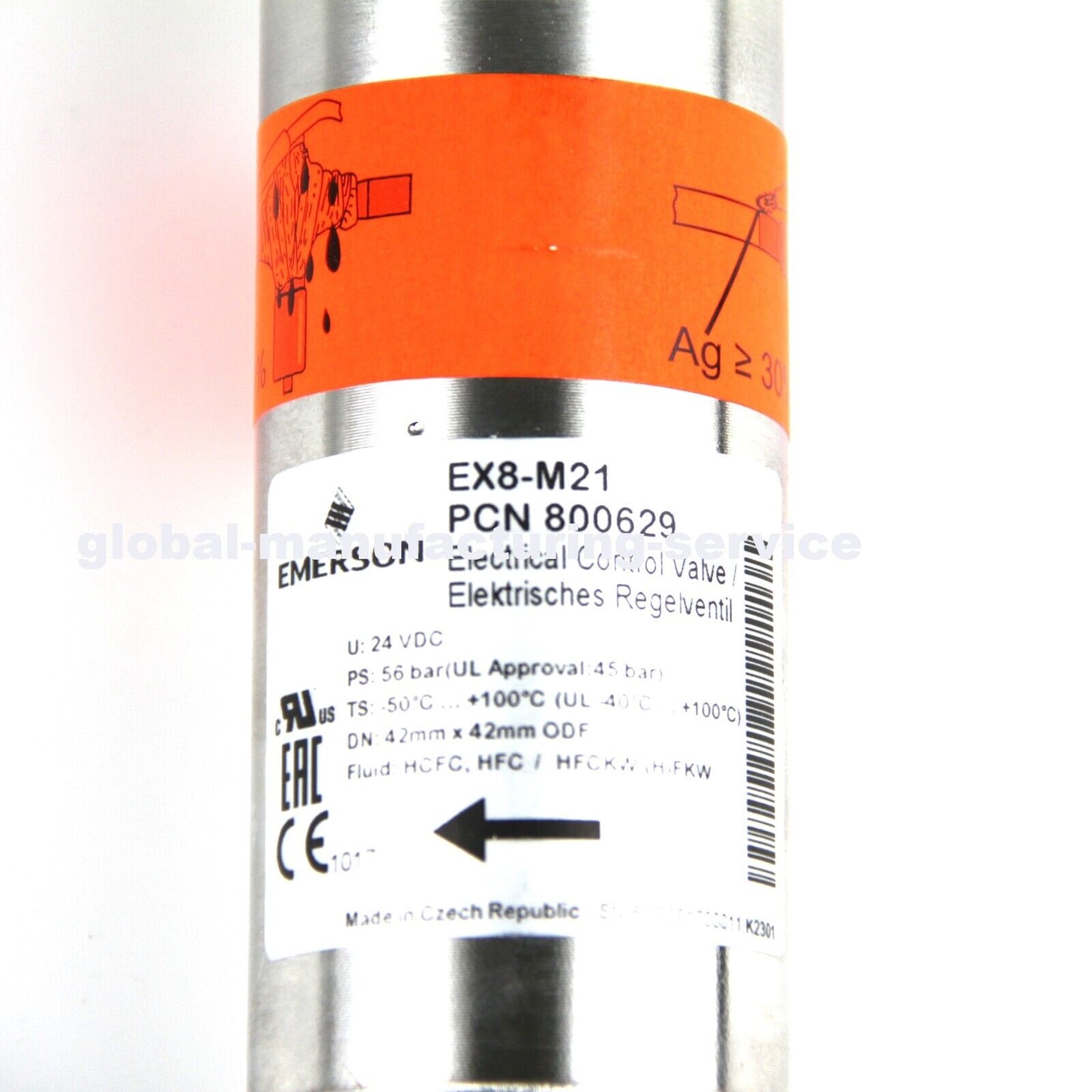 EMERSON EX8-M21 Expansion Valve 24 VDC - EMERSON
