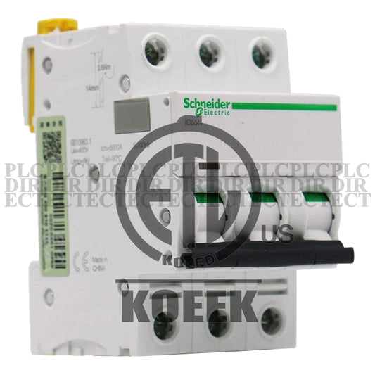 Schneider IC65N Circuit Breaker Switch 3P C 32A #ko