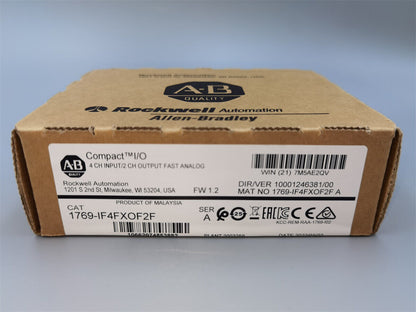New Factory Sealed AB 1769-IF4FXOF2F Ser A CompactLogix Module - COMPACTLOGIX