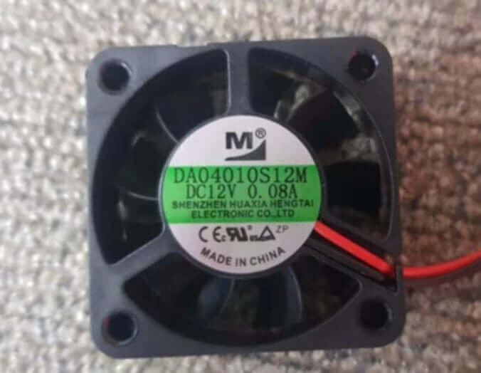 M DA04010S12M 12V 0.08A 4cm 4010 2-wire power supply cooling fan Silent