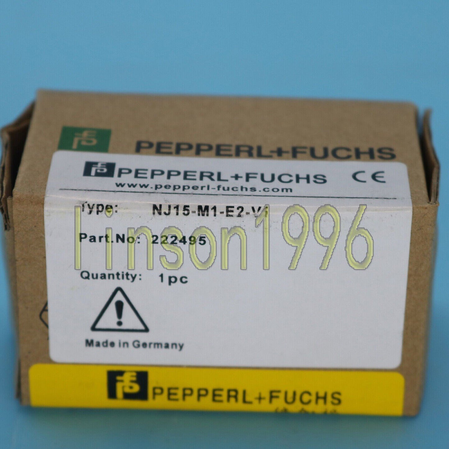New ONE Pepperl+Fuchs P+F NJ15-M1-E2-V1 Inductiver Sensor - High-Performance Industrial Monitoring Solution - PEPPERL+FUCHS