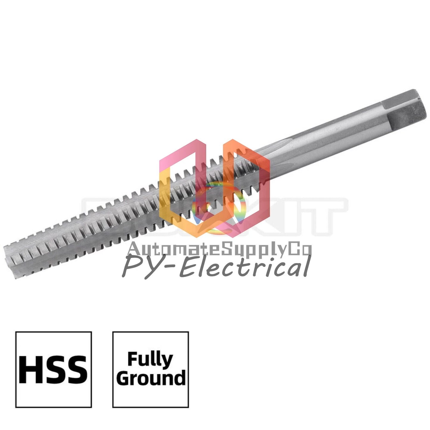 ACME 3/8"-8 Trapezoidal Tap Right Hand, HSS 3/8 x 8 Trapezoidal Thread Tap