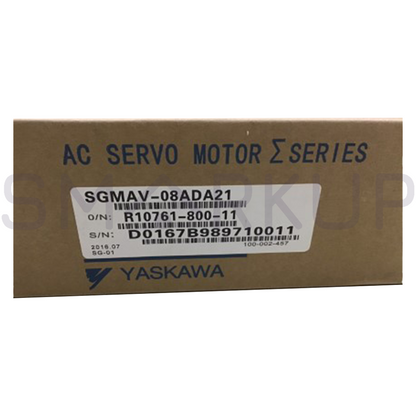 new  In Box YASKAWA SGMAV-08ADA21 Servo Motor
