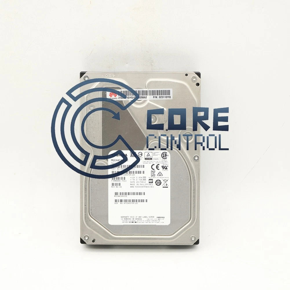 1PCS TOSHIBA MG04ACA600E 6TB SATA3 3.5 7.2K HDD