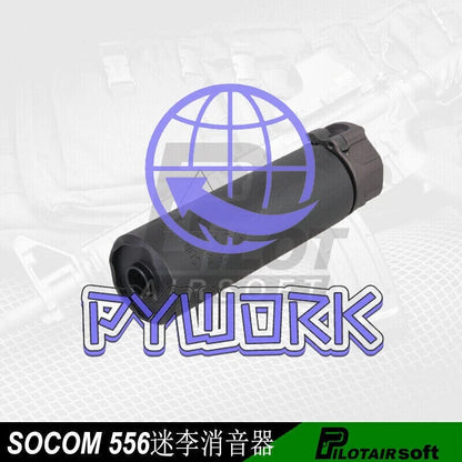 Soft Airsoft SOCOM 556 RC2 Suppressor - 14mm ccw CCW Water Soft Ammo Accessories