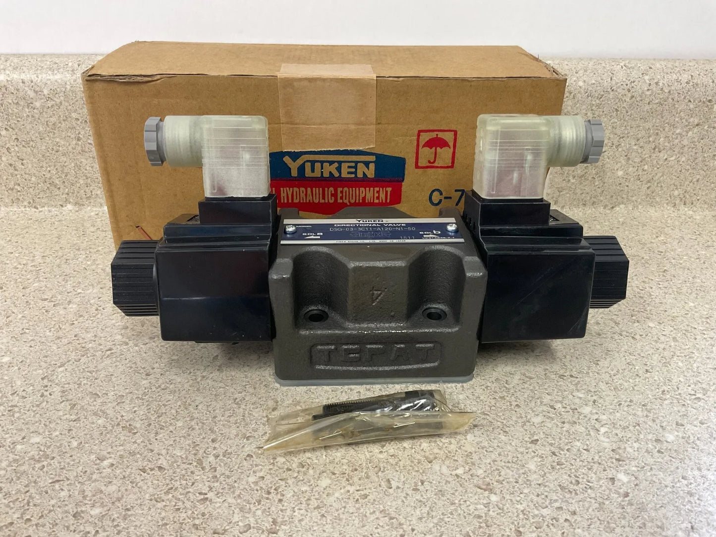 YUKEN DSG-03-3C11-A120-N1-50 Directional Valve - 1PCS - YUKEN