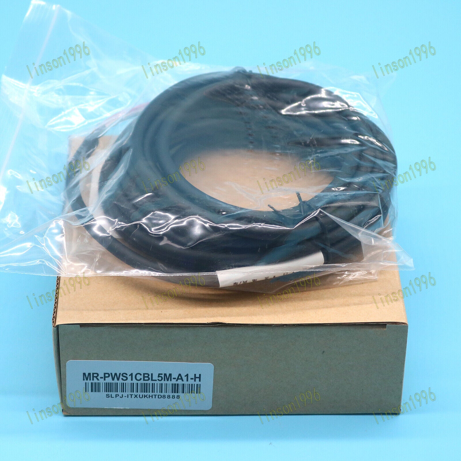 1PC Mitsubishi compatible servo power cable MR-PWS1CBL5M-A1-H - MITSUBISHI