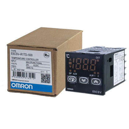 Omron Thermostat E5CSV-R1TD-500 24V Smart Temperature Controller 50/60Hz - OMRON