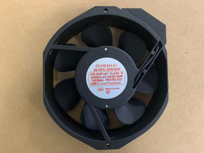 new 1PC FLOW MAX 5915PC-20W-B20 200-240V high temperature resistant cooling fan
