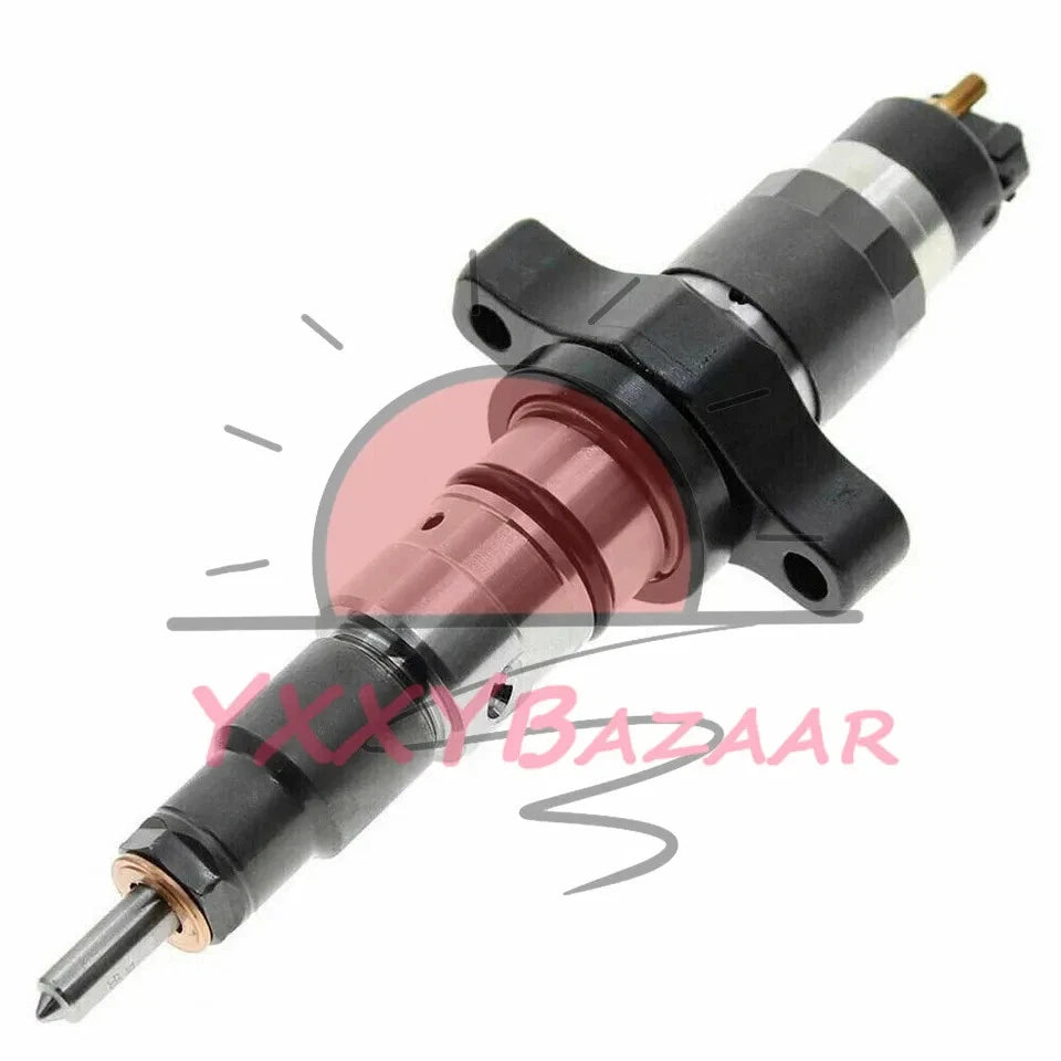 6X Diesel Fuel Injector w/tube Fits For 04-09 Dodge Ram Cummins 5.9L 0445120238