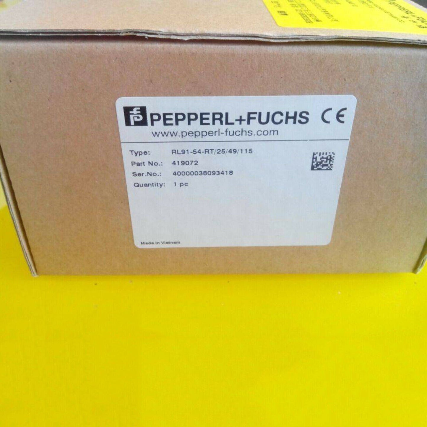 Pepperl+Fuchs RL91-54-RT/25/49/115 - PEPPERL+FUCHS