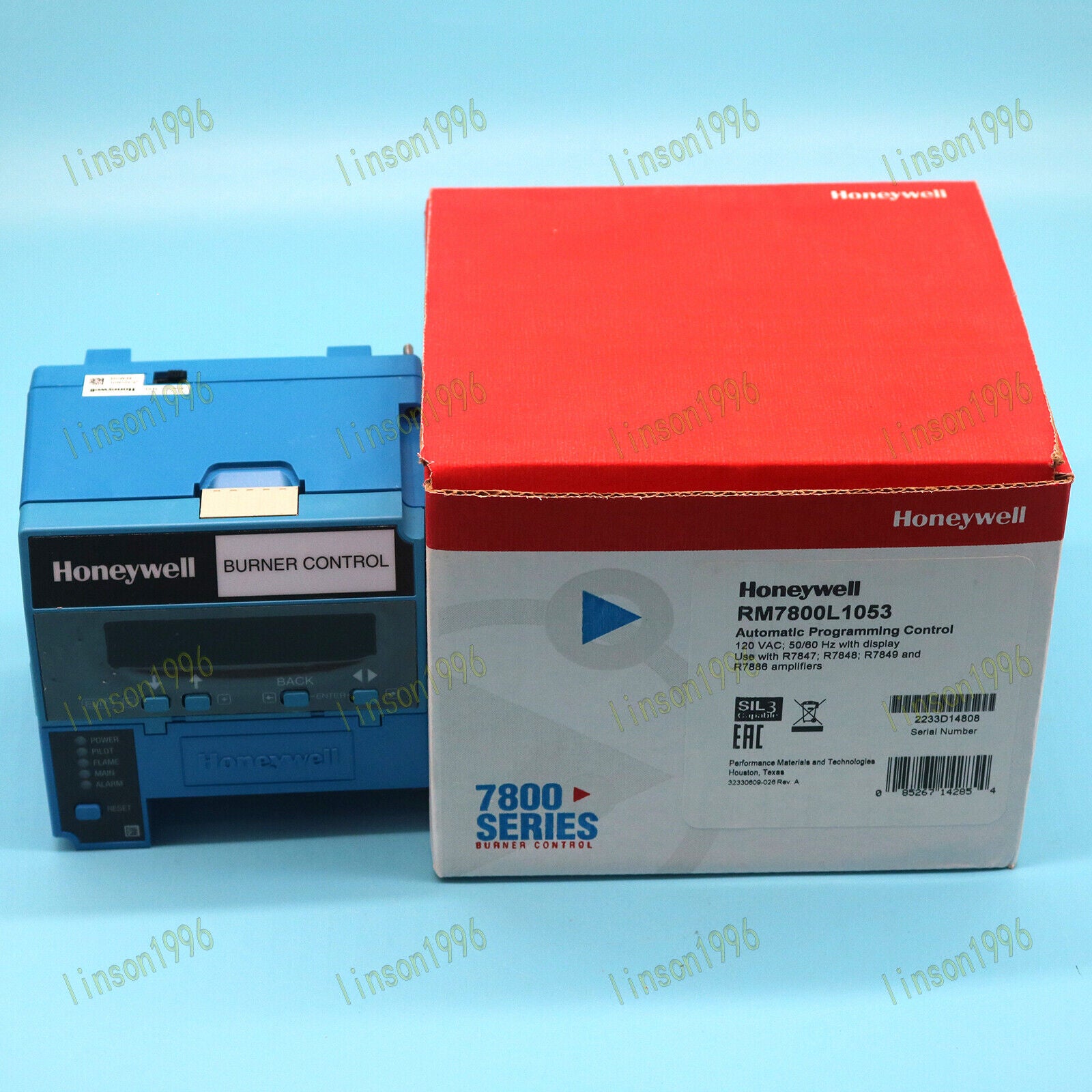 new  In Box Honeywell RM7800L1053 RM7800L 1053 Controller 1 Year Honeywell