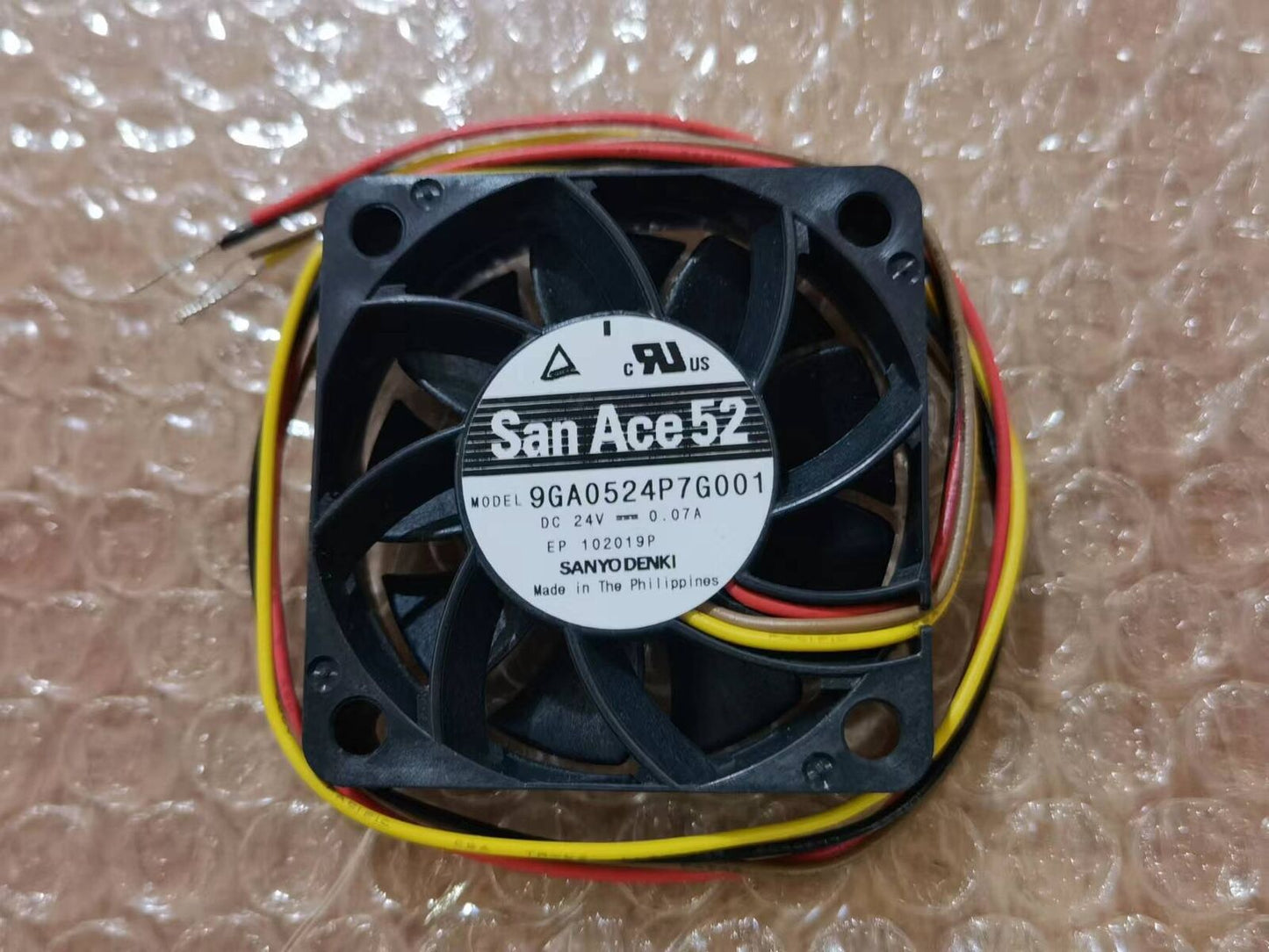 new 1pcs SANYO 5CM 9GA0524P7G001 24V 0.07A Speed Regulation 4-wire Cooling Fan - SANYO