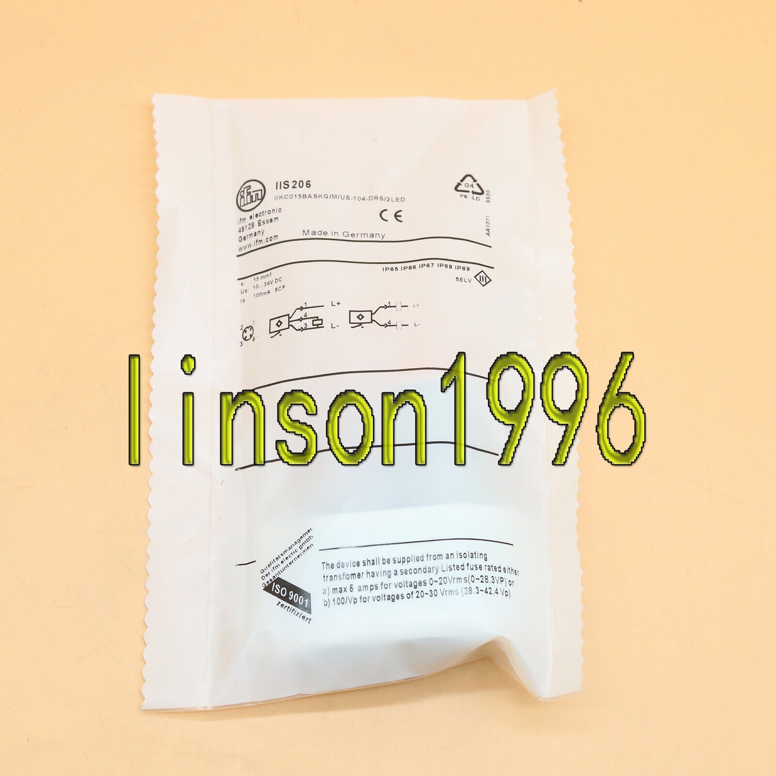 new FORIFM IIS206 Proximity Switch Sensor Fast Delivery - FORIFM