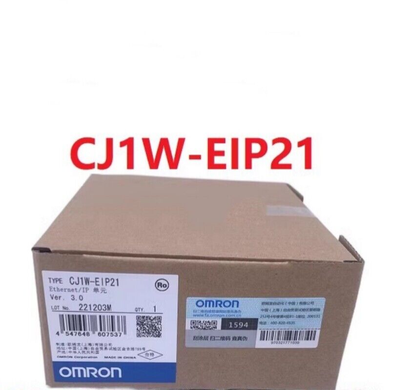 new 1pcs OMRON CJ1W-EIP21 EtherNet/IP unit - OMRON