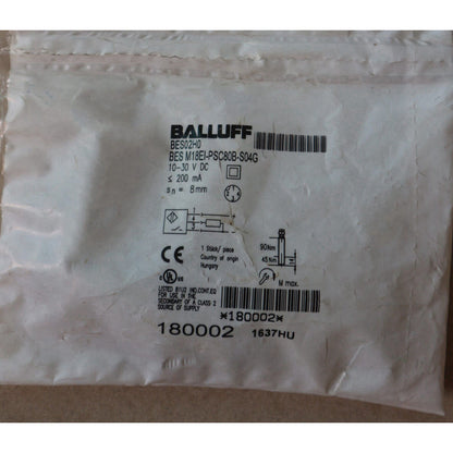 1 PC BALLUFF Sensor BES M18EI-PSC80B-S04G - BALLUFF