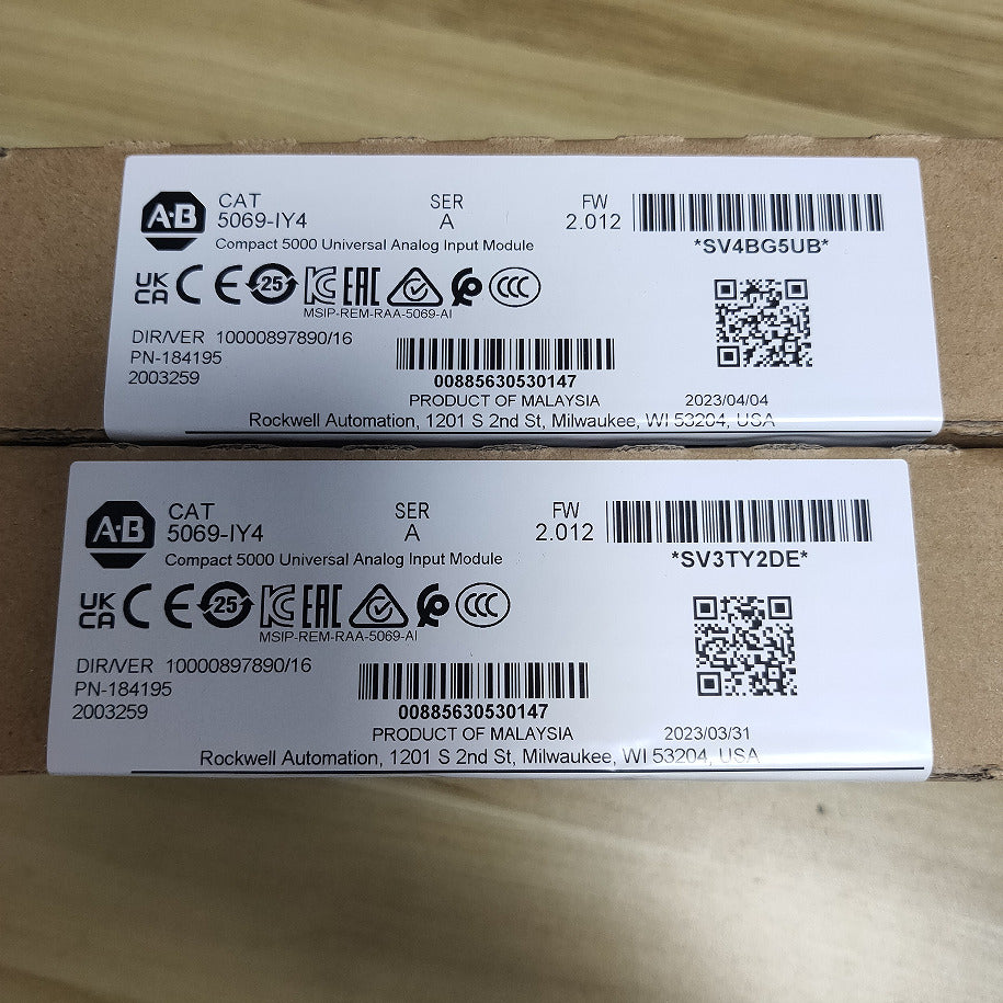 Allen-Bradley 5069-IY4: Compact 5000 Universal Analog Input Module, Sealed Box - ALLEN-BRADLEY