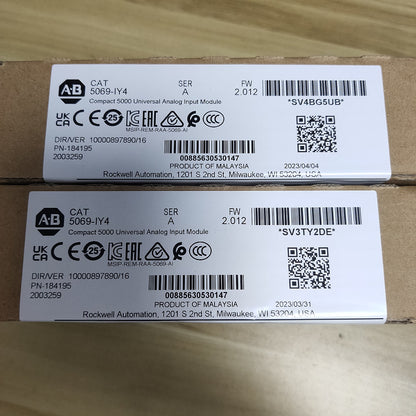 Allen-Bradley 5069-IY4: Compact 5000 Universal Analog Input Module, Sealed Box - ALLEN-BRADLEY