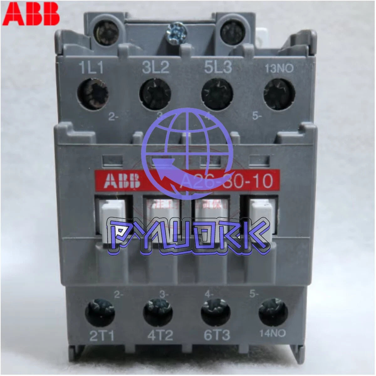 ABB AC Contactor A26-30-10 A26-30-01 Coil Voltages 24V 48V 110V 220V 380V 26AMP