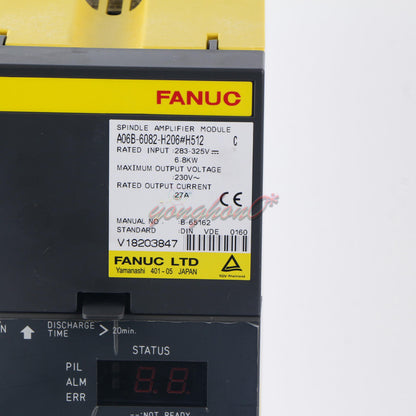 used 1PC Fanuc Spindle Amplifier A06B-6082-H206#H512 - FANUC