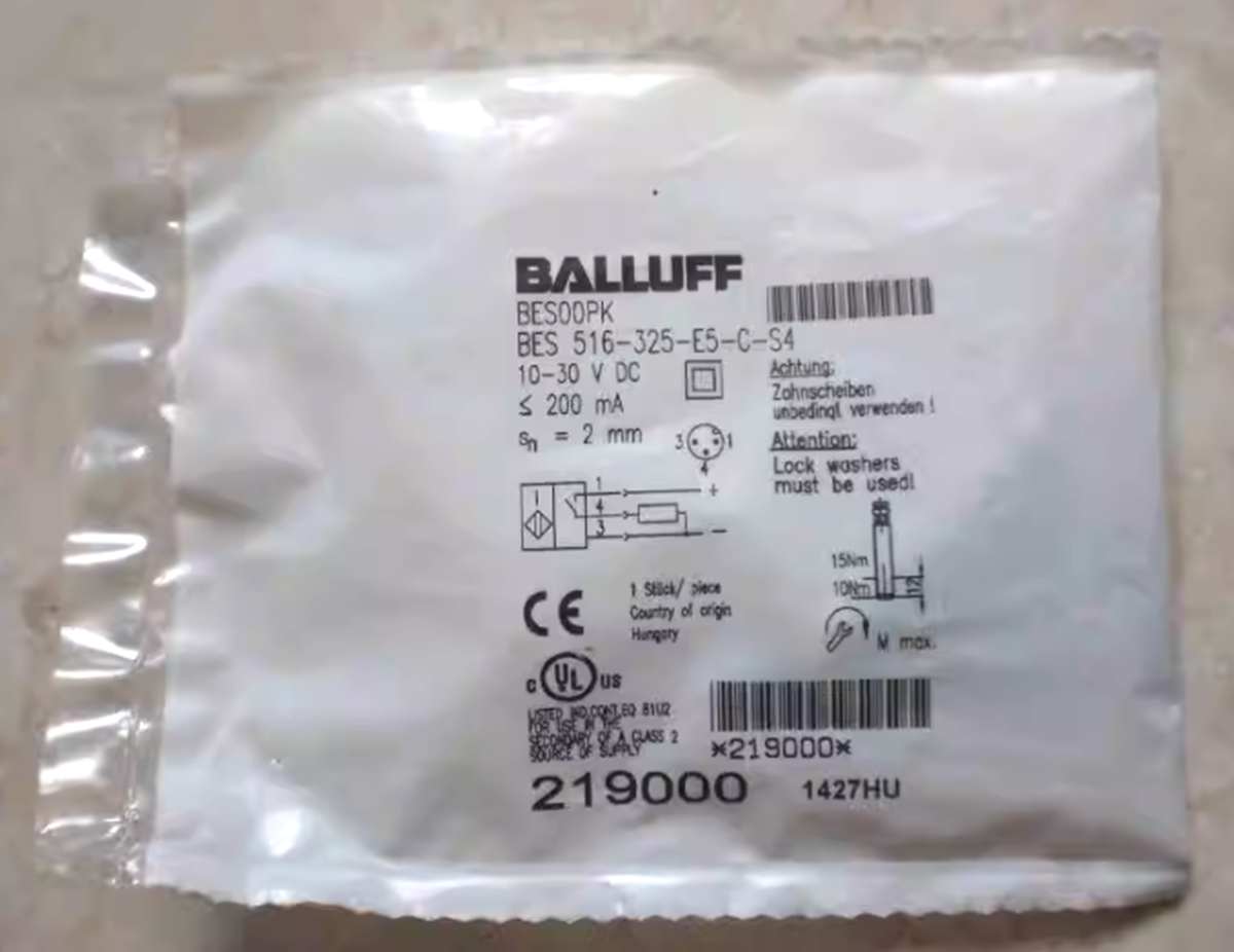 BALLUFF BES00PK BES 516-325-E5-C-S4 Proximity Sensor BALLUFF