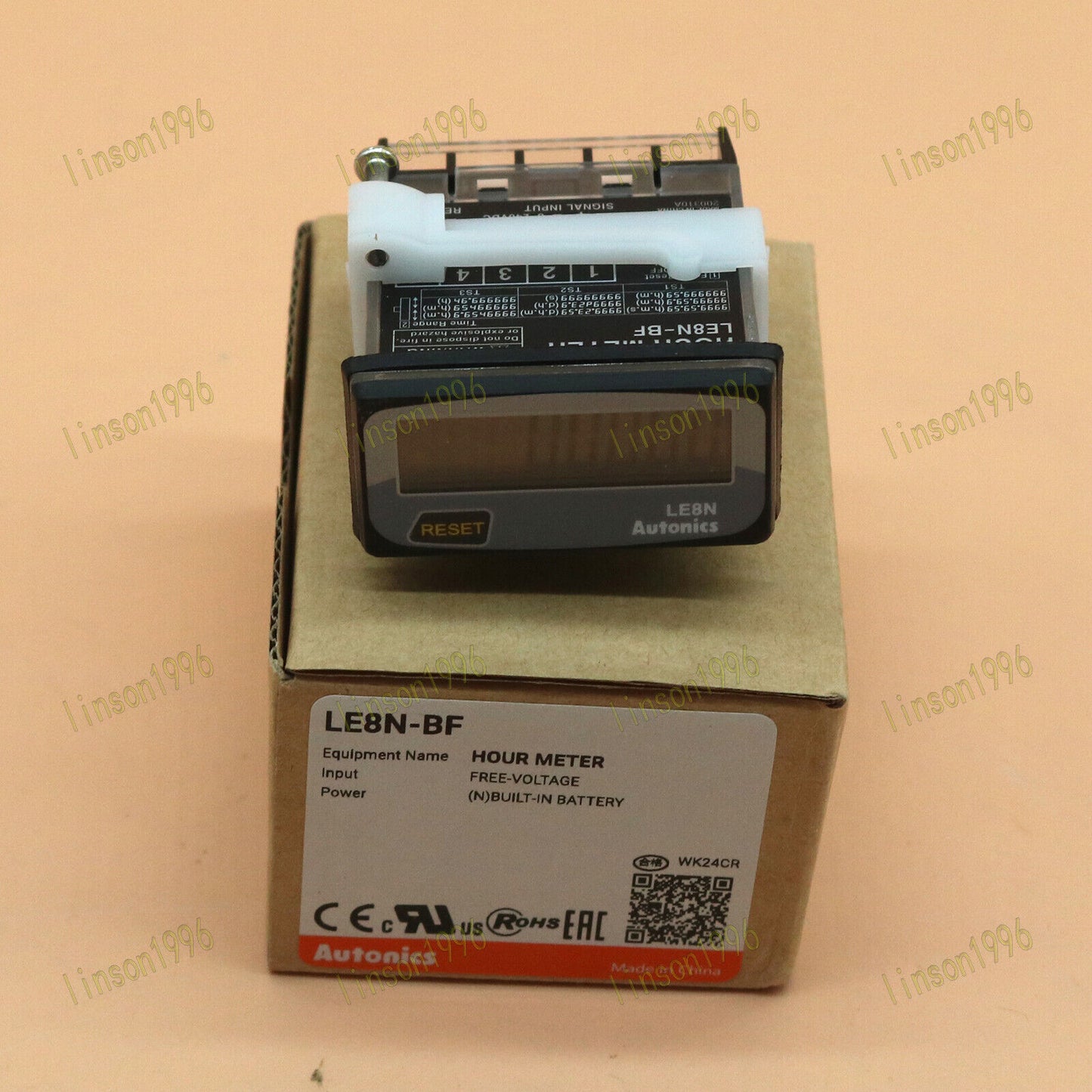 1PC LCD Digital Timer Indicator LE8N-BF Fast - AUTONICS