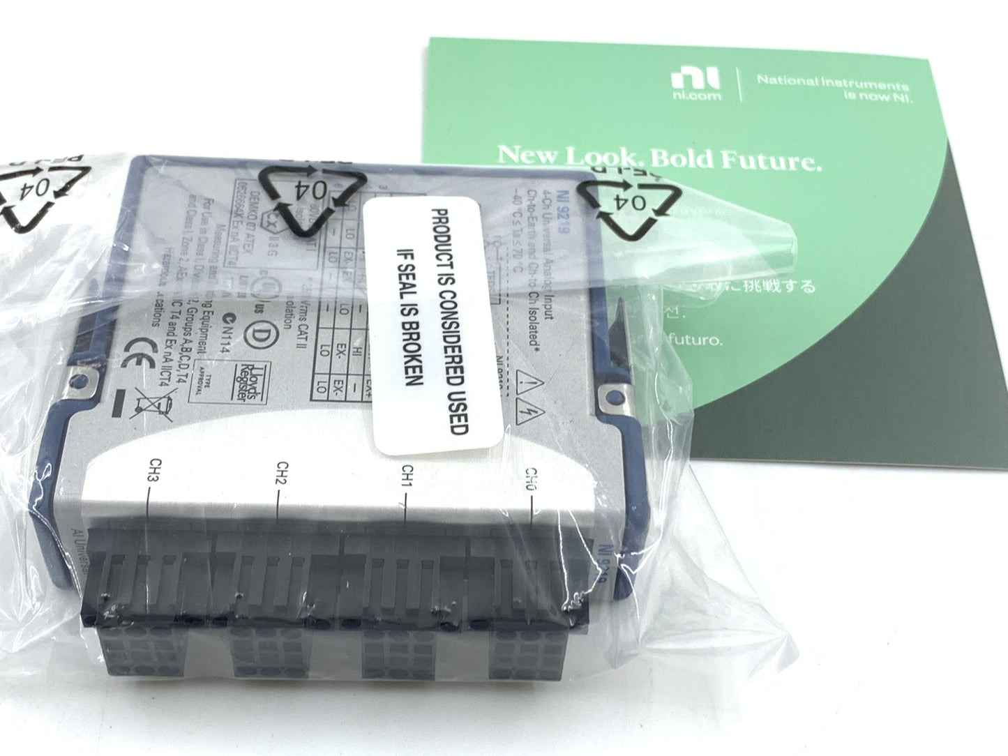 new National Instruments NI-9219 Analog Input