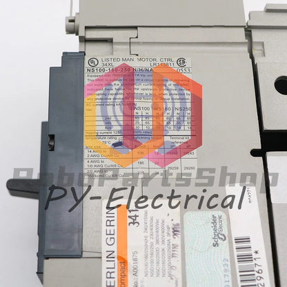 Merlin Gerin Fixed breaker NS160N with 63/80 amp plug-in /RS