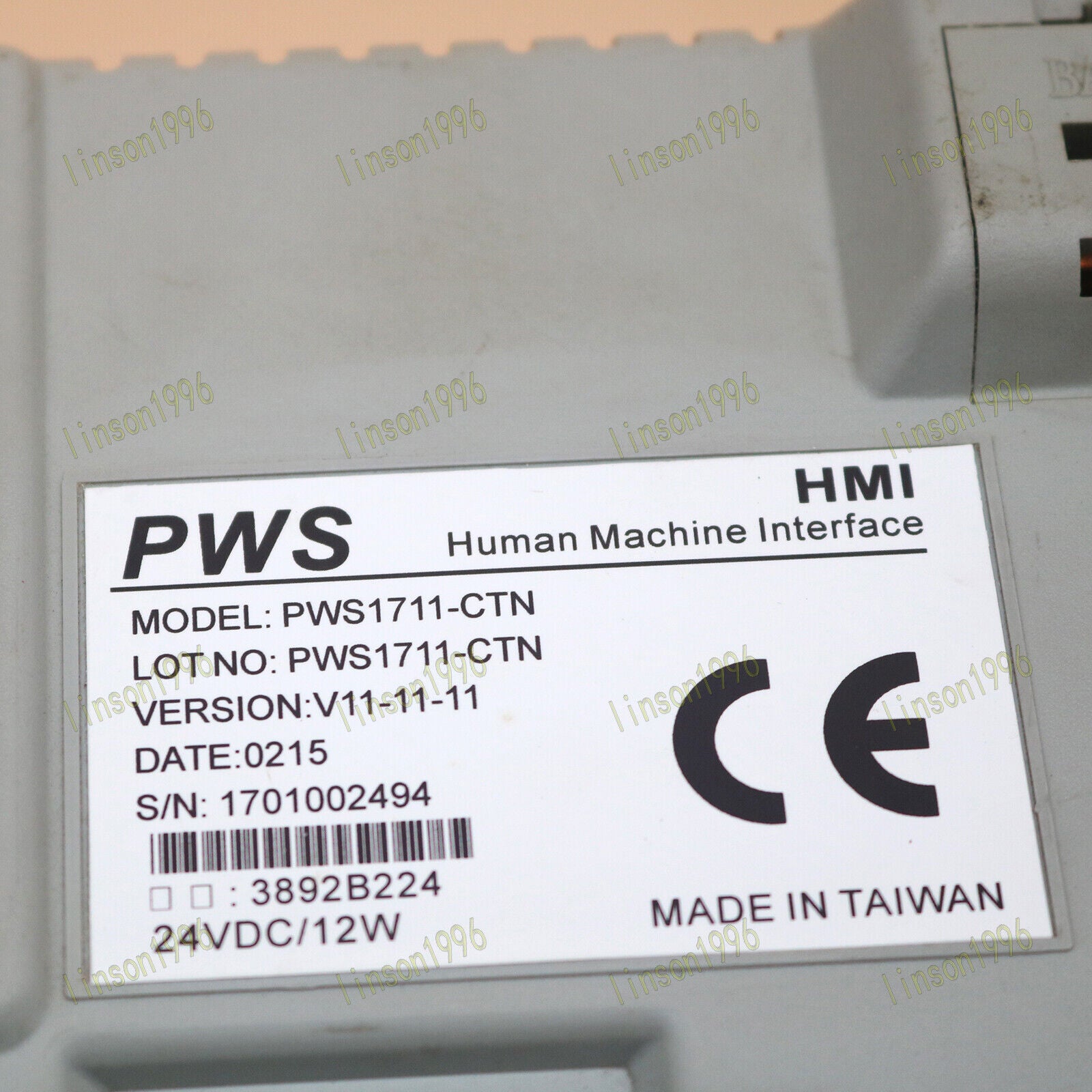 Used HITECH HMI PWS1711-CTN for Industrial Use - HITECH