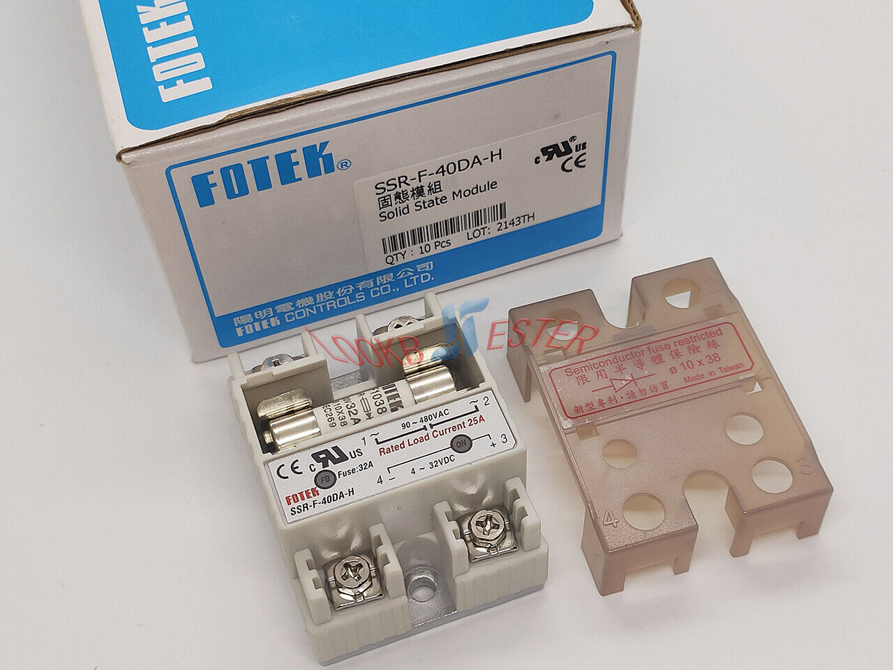 new ONE FOTEK SSR-F-40DA-H SSRF40DAH Solid state relay - FOTEK
