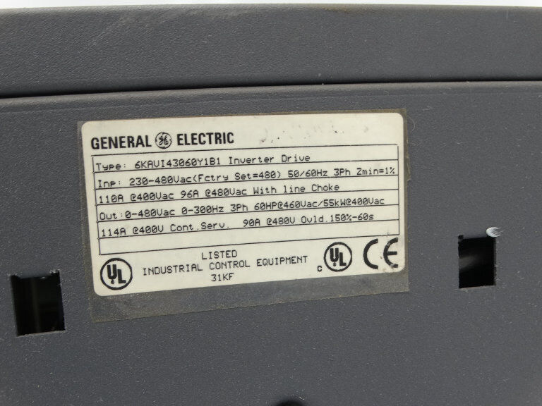 GENERAL ELECTRIC 6KAVI43060Y1B1 DRIVE - GENERAL ELECTRIC