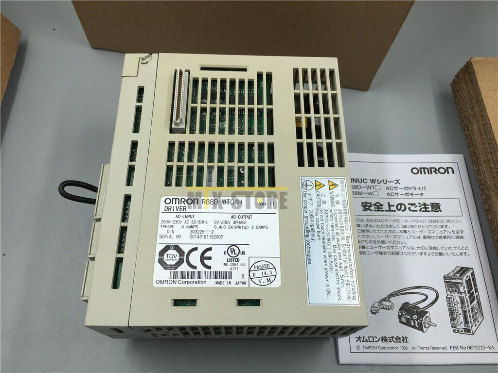 new 1pcs Omron Omron Driver R88D-WT04H R88DWT04H - OMRON