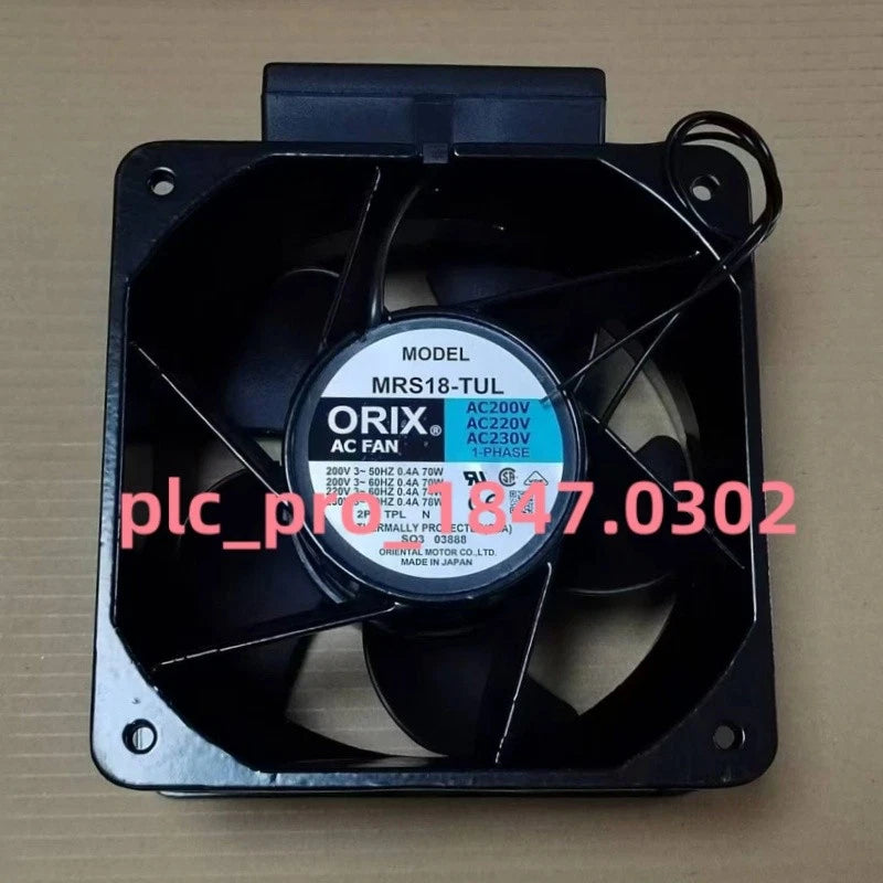 1PCS For ORIX MRS18-TUL 2Pin Cooling Fan AC200V/220V/230V Fast Shipping #c