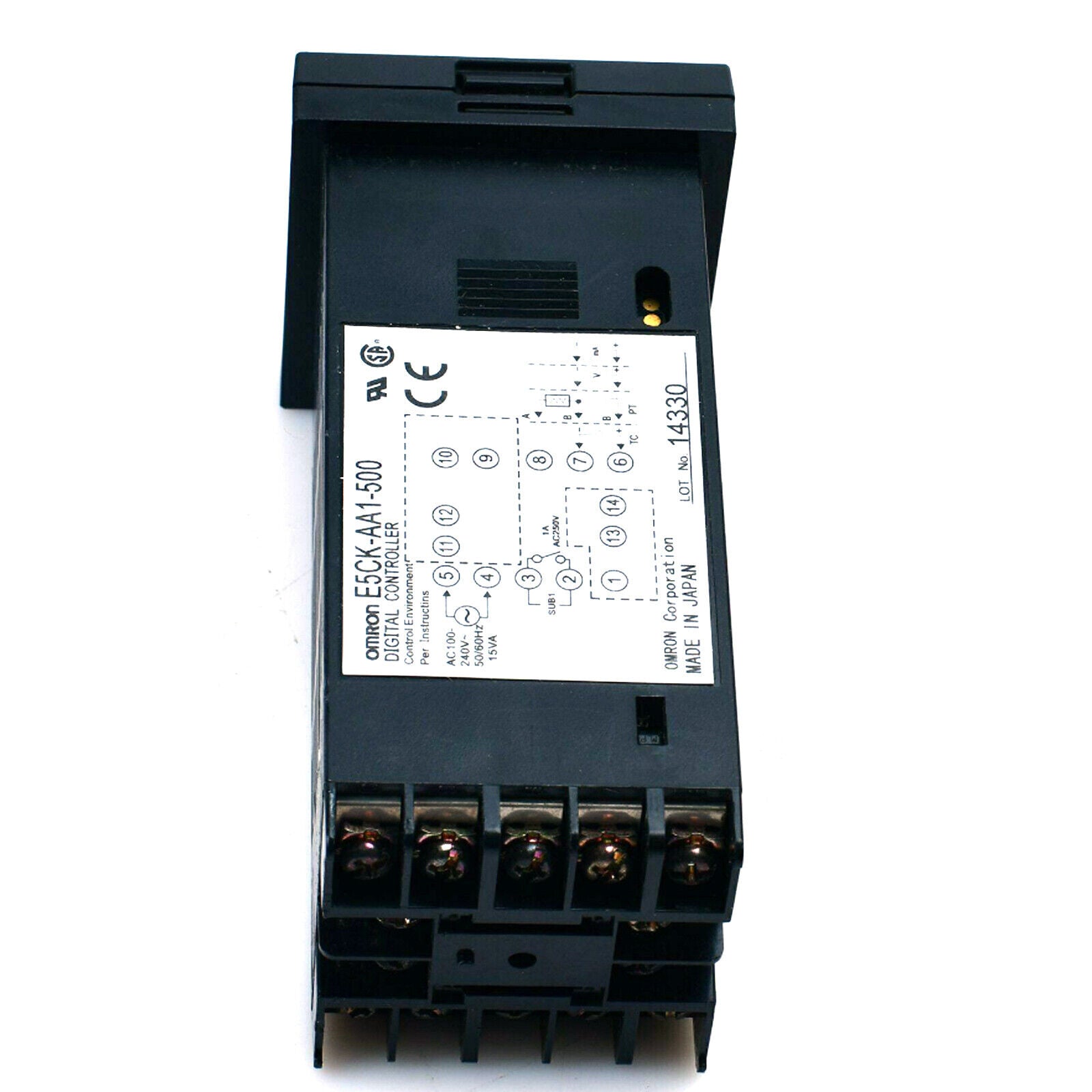 Omron Automation Digital Temperature Controller E5CK-AA1-500 with digital control and high precision temperature monitoring - OMRON AUTOMATION
