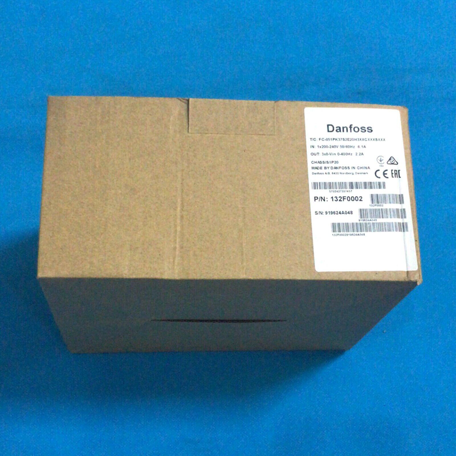 new For Danfoss 132F0002 FC-051PK37S2E20H3XXCXXXSXXX 220v 0.37kw Danfoss