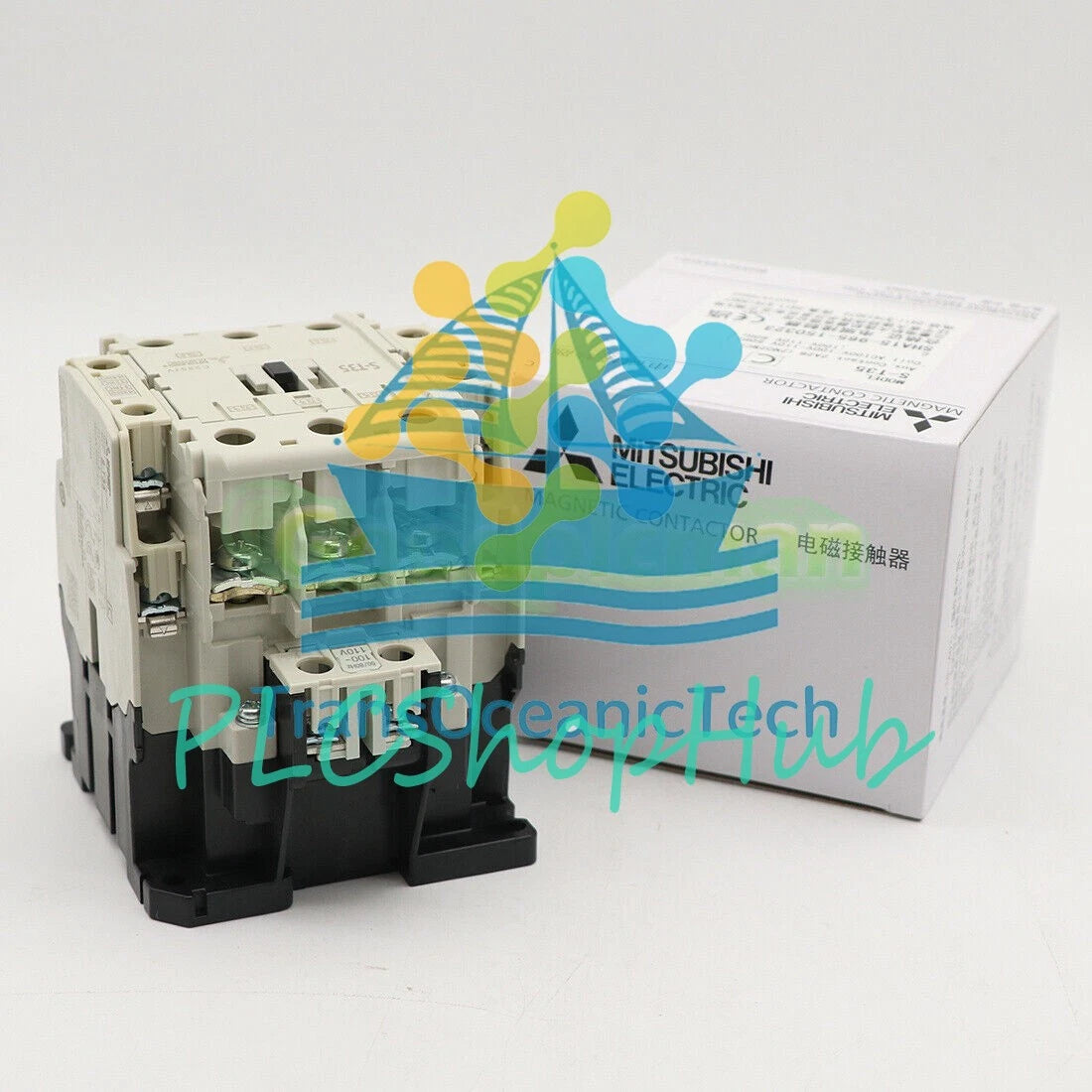 MITSUBISHI S-T35 AC100V2A2B S-T35 Contactor 100 VAC Coil 3Ph 4C 1Pcs/