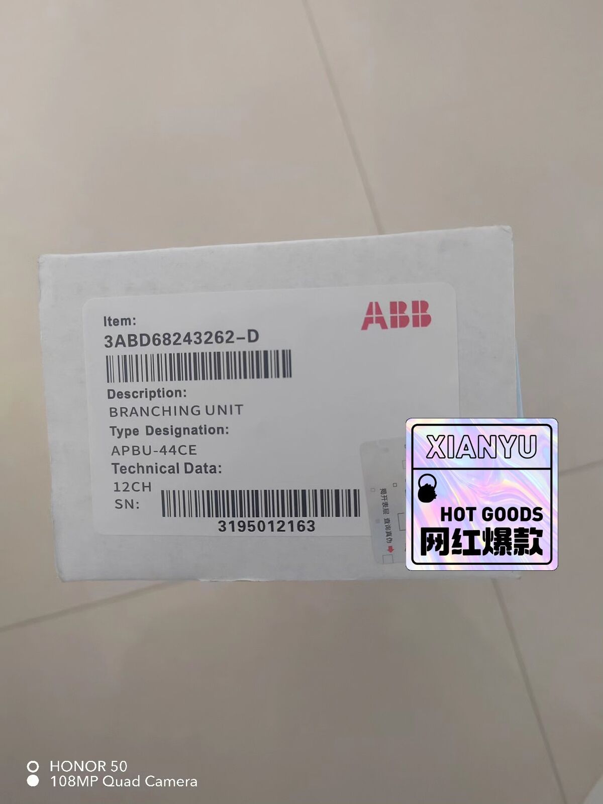 new 1PC ABB APBU-44CE Fiber Distribution Unit APBU44CE Expeidted - ABB
