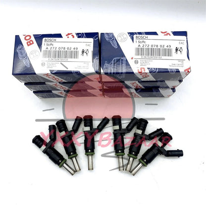 6PCS Fuel Injector A2720780249 For 2005-2012 Mercedes-Benz E350 R350 S400 3.5L