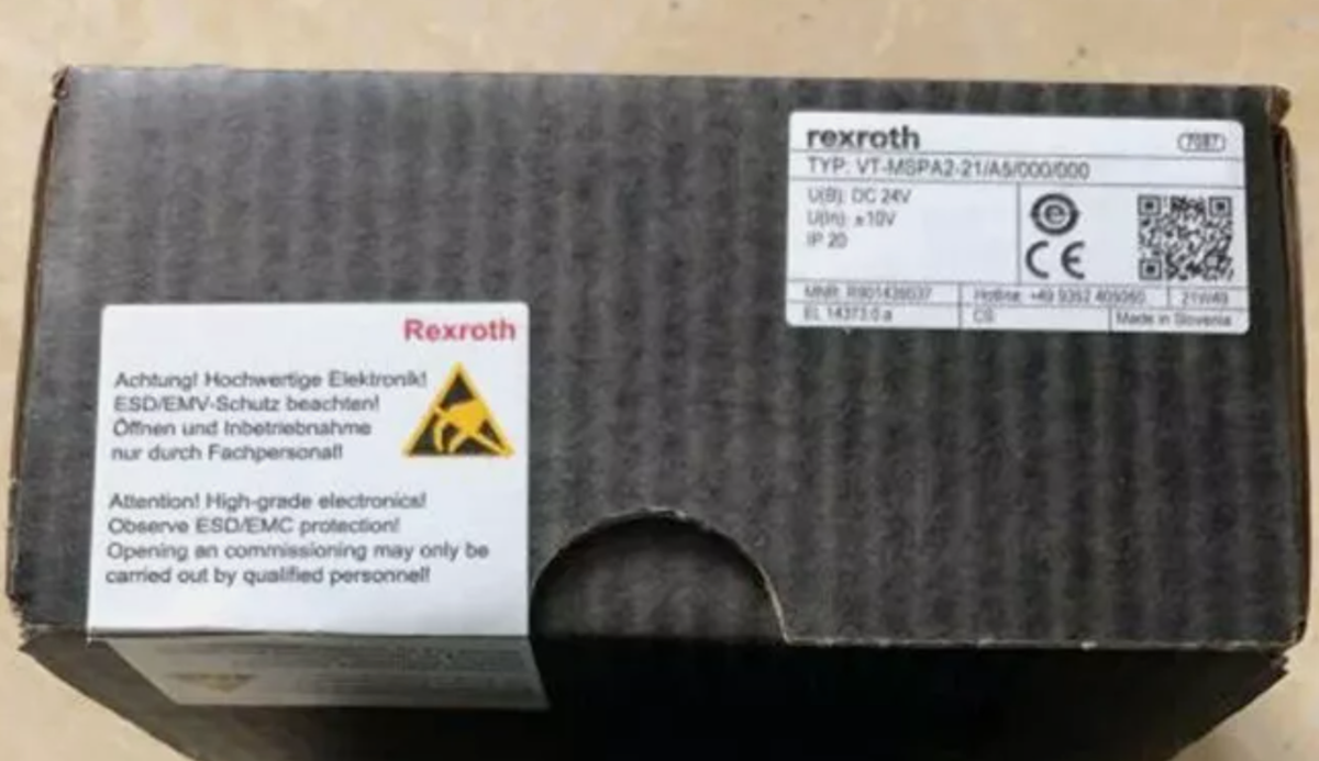 new  R901439037 VT-MSPA2-21/A5/000/000 Rexroth amplifier VT-MSPA2-2X/A5/000/000 Rexroth