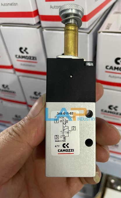 CAMOZZI Solenoid Valve Model 348-015-02 - 1 PCS - CAMOZZI