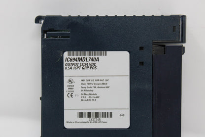 used GE Fanuc IC694MDL740A Output Module *No Door - GE FANUC