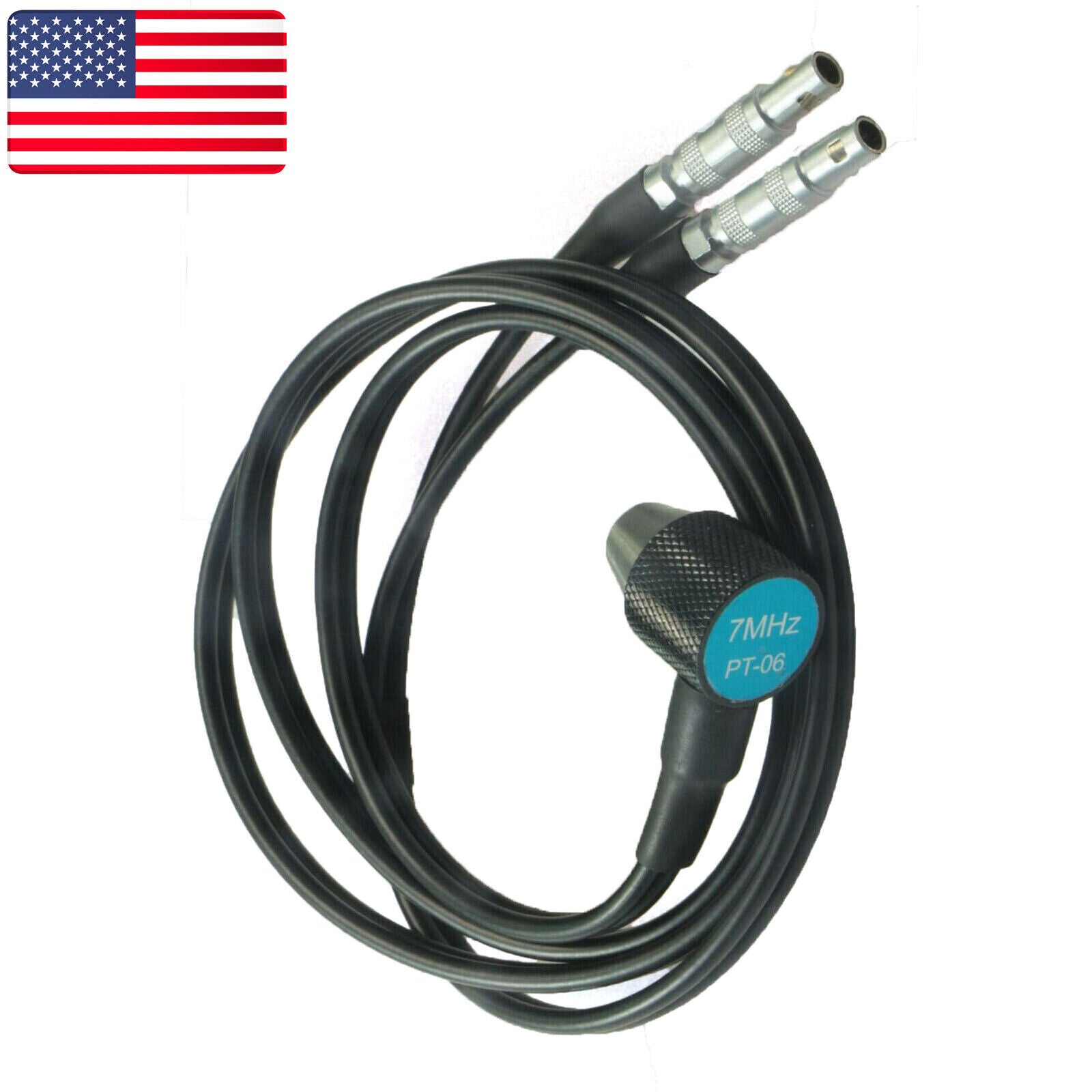 N07 Probe Transducer 6mm 7MHz Ultrasonic Thickness Meter US Stock - KOEED