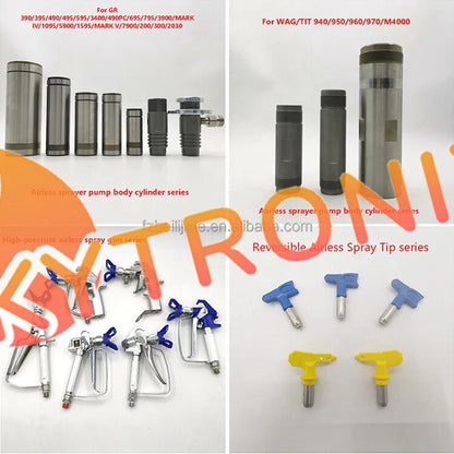 220CC Pneumatic airless sprayer pump Pump body assembly 24B823 for Xtreme X30X60