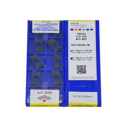 20pcs APKT160408-PM YBG202 CNC Milling Inserts Free Shipping