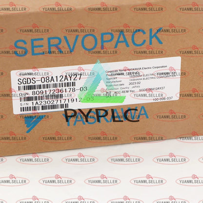 1PCS Yaskawa Servo Drive SGDS-08A12AY27