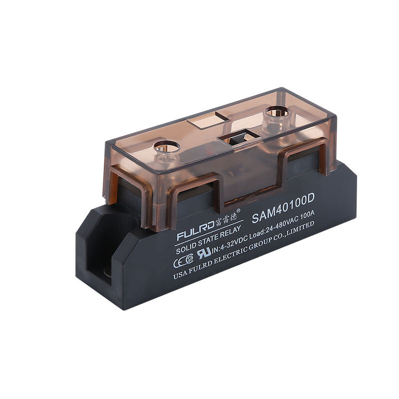 new Industrial solid state relay SAM40100D 100A In=4-32VDC Load=24-480VAC